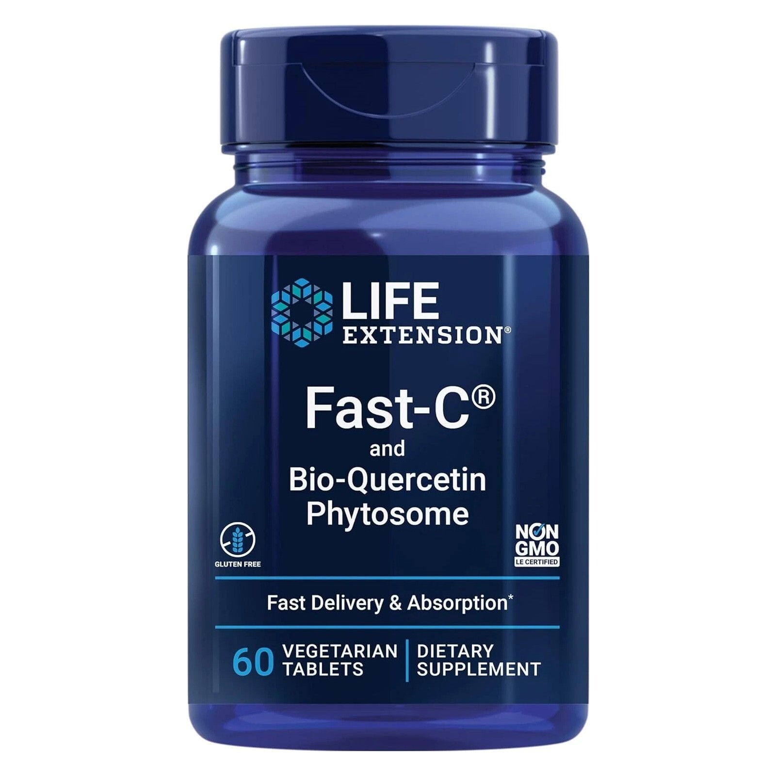 라이프익스텐션 라이프익스텐션 Fast <b>C 퀘르세틴 파이토솜</b> 60 베지캡슐 정품보장