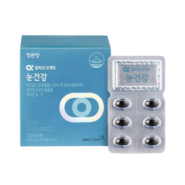 정관장 정관장 <b>알파프로젝트 눈건강</b> 500mg 90캡슐