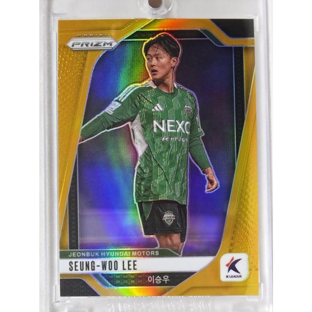 2025 PANINI PRIZM 파니니 프리즘 조현우 골드 10장 울산 HD FC 축구단 K리그 축구 스포츠 포토 카드  1개