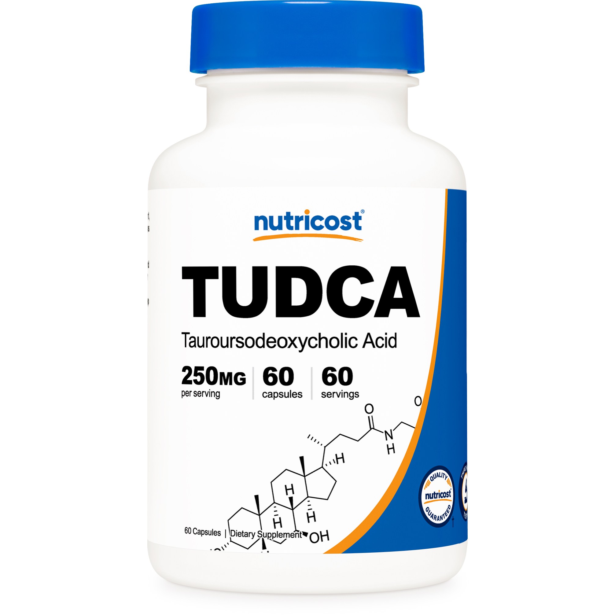 뉴트리코스트 <b>TUDCA</b> 타우로우르소데옥시콜 애시드 250mg 캡슐  1개  60회분