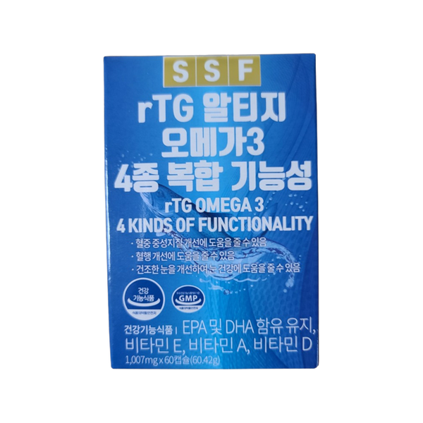 rTG 알티지 오메가3 4종 복합 기능성 제품 이미지