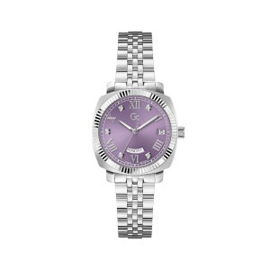 [롯데백화점] 지씨 [공식] 실버 퍼플 플레어 쿠션 레이디 (Z44005L3) 여성시계 LE1220570900