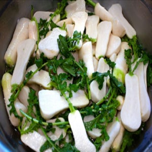 HACCP 시설에서 국산 천일염으로 절인 절임 알타리무 3.5kg (2단)