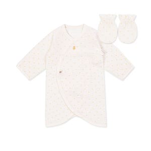 오가닉맘 엘리거즈배내가운손싸개세트 MLSNBW08