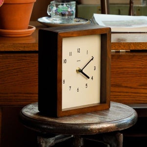 [아이노비아] 오르미 레트로 미로클락 우드 무소음 추시계 벽시계 괘종시계