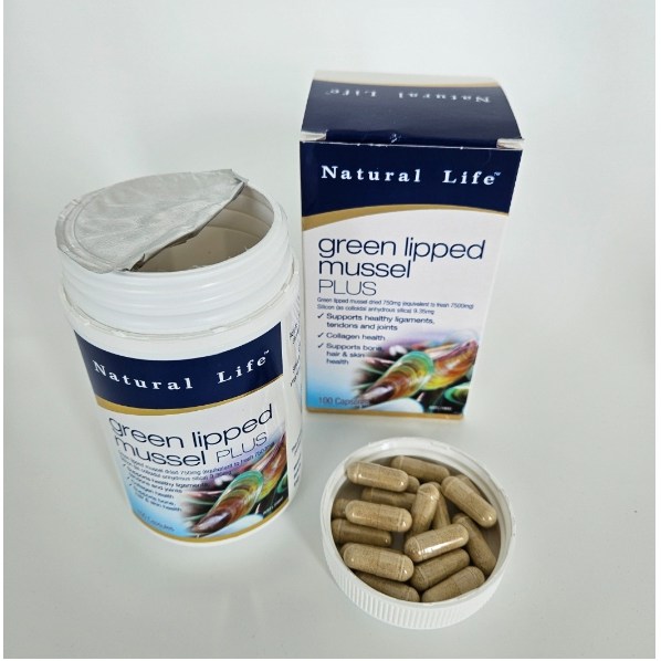 호주 내츄럴라이프 초록입홍합 플러스 750mg 100캡슐 2세트  100정