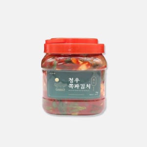 [한정특가]청우 맛있는 파김치 쪽파 김치 1kg[중국산,수입]
