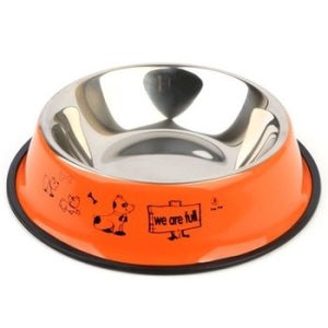 애견 밥그릇 특대 스텐 식기 강아지 고양이 개밥 그릇 (WFKMJXZ)