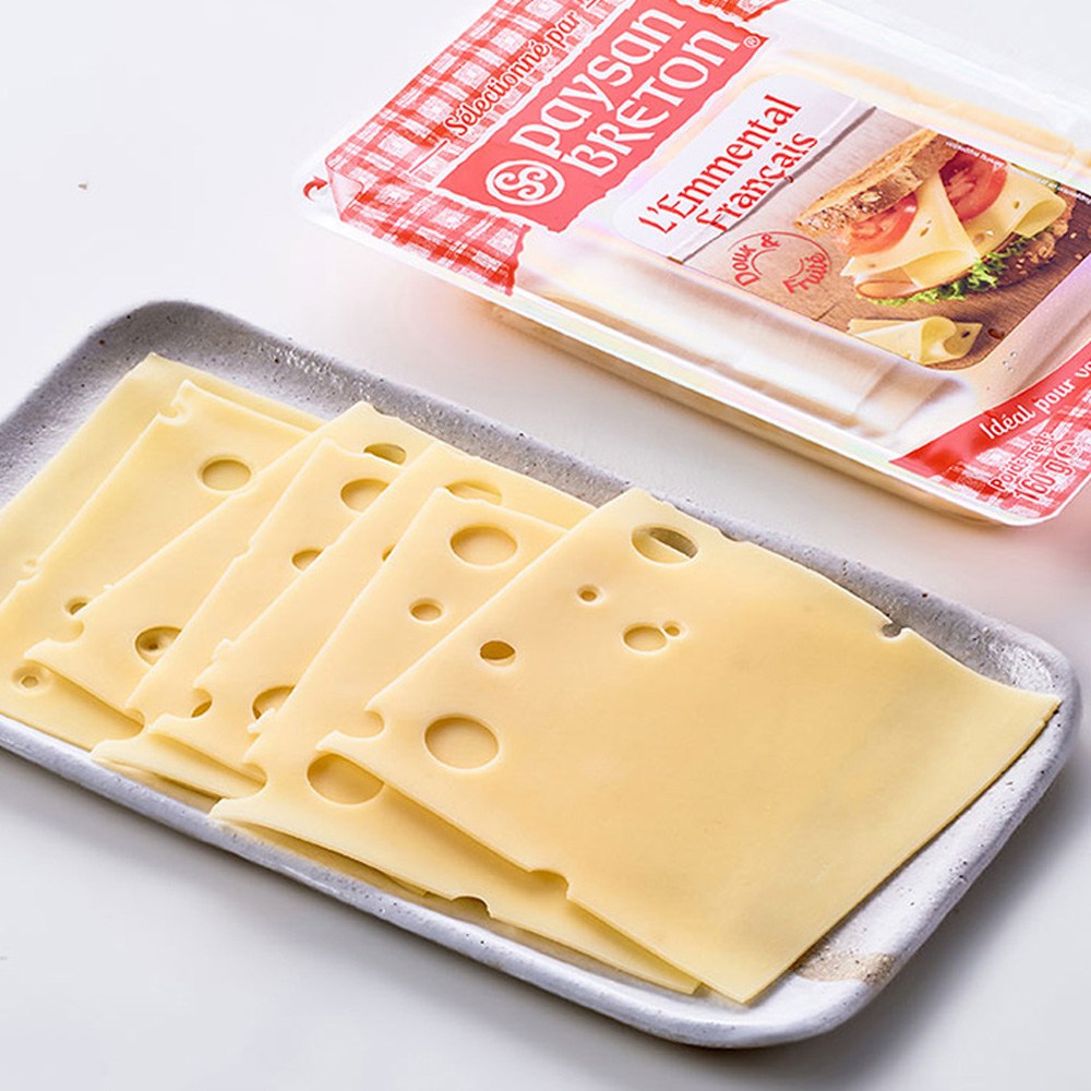 페이장브레통 에멘탈 프랑시스 슬라이스 (FRENCH EMMENTAL CHEESE SLICES) 성분 분석