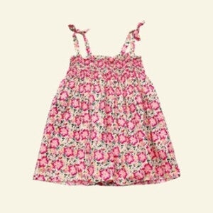 루이스 미샤 플라워 슬리브리스 원피스 18m