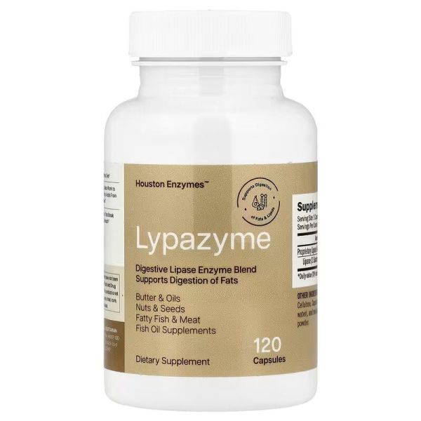 휴스턴 엔자임스 리파자임 <b>Lypazyme</b> 120캡슐 1병