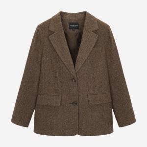 [써스데이 아일랜드] 투 버튼 테일러드 자켓_T258MJK231W T258MJK231W