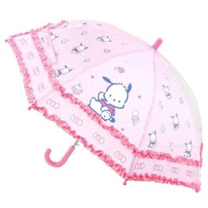 포차코 디저트 이중프릴 47 우산 핑크 우산 캐릭터 아 유아우산 아기우산 아동우산