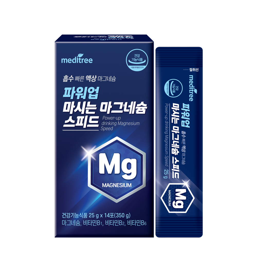 메디트리 파워업 마시는 마그네슘 스피드 25g x 14포 , 1개