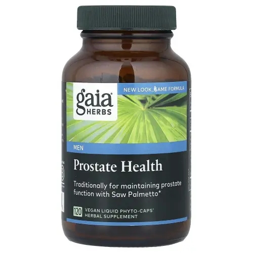 Gaia Herbs 가이아 허브 남성 <b>프로스테이트 헬스</b> 캡슐 120정