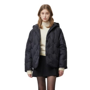 [롯데백화점] 시슬리 모나미 후드 자수 패딩 점퍼 SAPD33561 LE1220574266