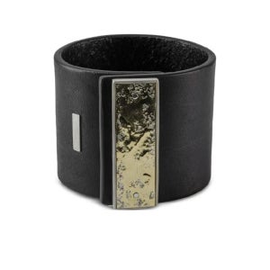 파츠오브포 레더 브레이슬릿 10134BLKDA18K TP440006609