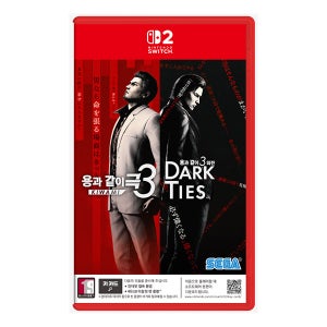 [특전소진][스위치2] 용과 같이 극3 & 외전 Dark Ties