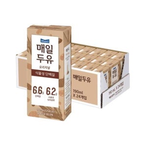매일유업 매일두유 식이섬유 오리지널 190ml 24팩 (9967343)