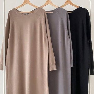 리블라운드니트원피스 412T447S 빅사이즈 여성 511