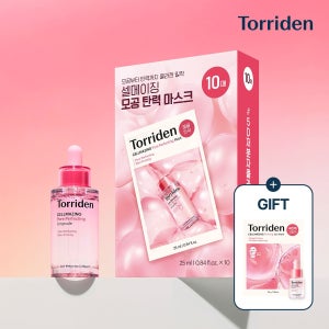 토리든 [2종세트] 셀메이징 저분자 콜라겐 모공 앰플 30ML+모공 탄력 마스크 10매+(겔마스크 1매+모공앰플 10ML 증정)