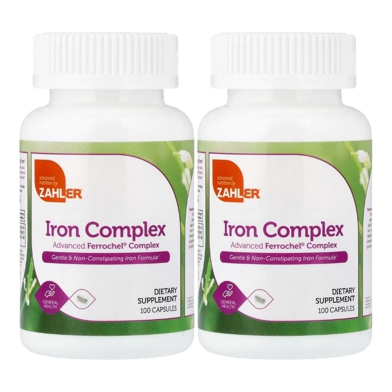 Zahler 잘러 철분 <b>아이언 컴플렉스</b> 100정 2개