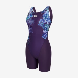 아레나 에버로즈 3부 U백 퍼플 [A5FL1LD45(PPL) 여자 실내수영복]
