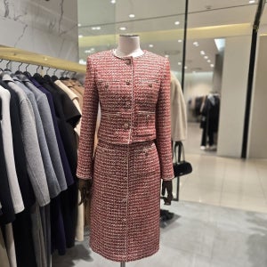 모조에스핀 [AK수원점] [모조에스핀] 스티치라인 트위드쟈켓