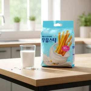 노브랜드 우유스틱