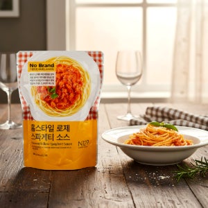 노브랜드 홈스타일 로제 스파게티 소스 400g