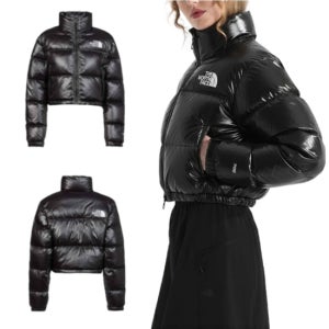 노스페이스 여성 크롭 눕시 패딩 필파워 700 해외판