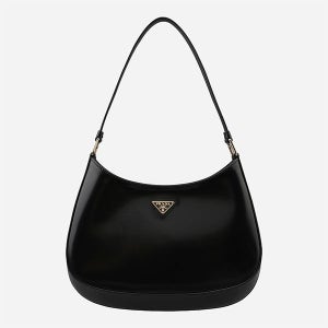 프라다 [카드 7% 추가할인][프라다]5F 1BC499 ZO6 F0632 클레오 브러시드 가죽 숄더백 블랙