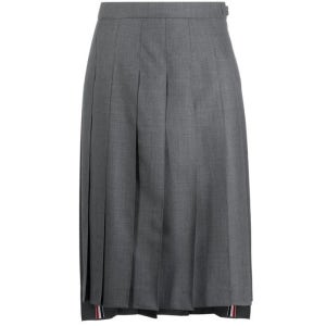 톰브라운 미디 플리츠 스커트 그레이 FGC400V 00626 035 25SS RWB 탭 울 132889383