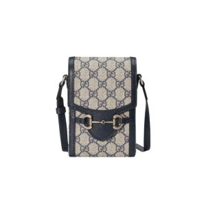 구찌 홀스빗 1955 GG 미니 캔버스 크로스백 블루 625615 K9GSN 4075 미니백 베이지 슈프림