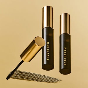 [화해 1위] 마르시끄 인리치드 블랙 틴팅 비건 속눈썹 영양제 1+1 - 펌 연장 케어, 투명 마스카라 픽서 겸용 눈썹 에