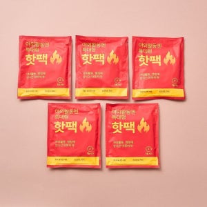 [롯데백화점] 모던하우스 온종일 따뜻한 핫팩 5개 번들팩 특대형 140g_DY1525039-- LE1220585420
