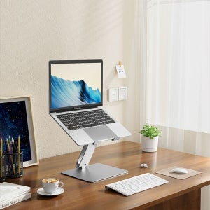 얼리봇 EACN-1100 프리미엄 알루미늄 스탠드 노트북 맥북 거치대 태블릿 받침대 고정형