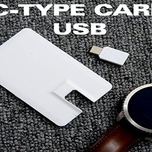 단체명각인 비빅스 카드형 C타입 OTG메모리 16G 관공서 개업 판촉물 기념품 답례품 홍보물품