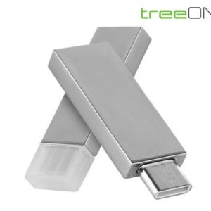 기업포장지원 트리온 메탈 C타입 OTG USB 8G 관공서 개업 판촉물 기념품 답례품 홍보물품