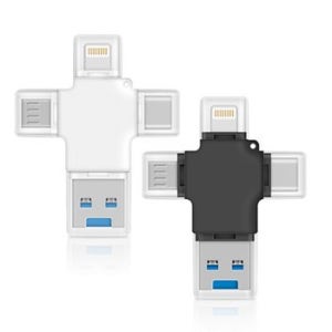 신규오픈홍보 레빗 크로스 3IN1 OTG메모리 64GB 관공서 개업 판촉물 기념품 답례품 홍보물품