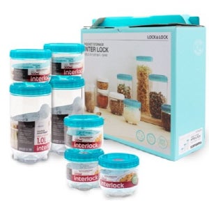 소량제작가능 락앤락 인터락 15호 7종세트 관공서 개업 판촉물 기념품 답례품 홍보물품