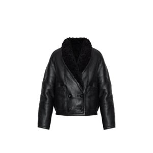 올세인츠 찰튼 시어링 안감 재킷 CHARLTONW029LD BLACK TP959314109