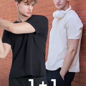 면티 중독 올데이 휘트니스 에코 티셔츠 남자 1+1