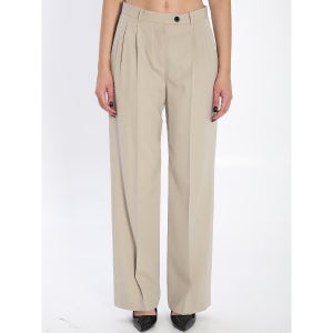 THE ROW 버진 울 소재의 버질 팬츠 10539STN