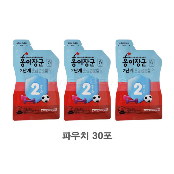 정관장 정관장 홍이장군 2단계 20mlx30포 (파우치30포)