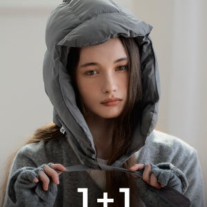 [1+1] 바우 패딩 귀달이 방한 군밤 모자