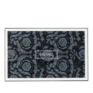 베르사체 블랙 바로코 도미노 세트 10128991A08851 2EF10-Silver