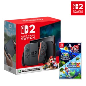 닌텐도 스위치2 마리오 카트 월드 세트+스위치 슈퍼 마리오 갤럭시 + 슈퍼 마리오 갤럭시 2