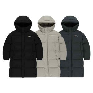 [내셔널지오그래픽키즈] K254UDW990 카이만 롱 구스 다운 점퍼 3종택1