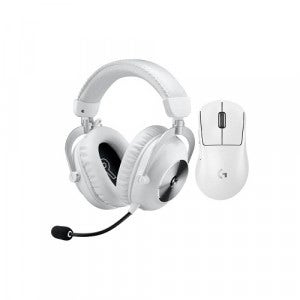 로지텍 G PRO X SUPERLIGHT 2 DEX + PRO X 2 무선 마우스 헤드셋 세트 (화이트)